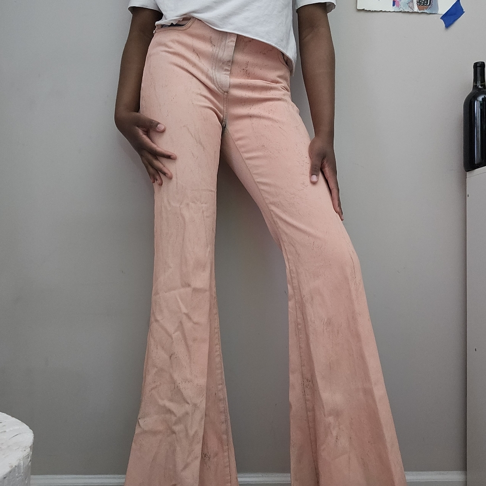Sportmax pink denim jeans